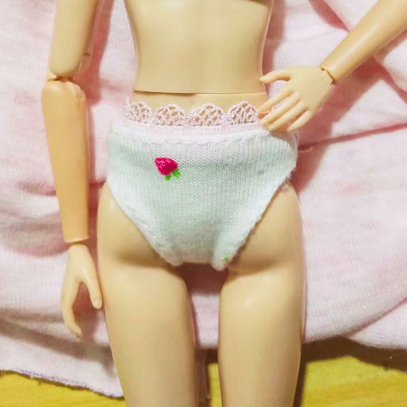 Wholesale 10pcs/pack Doll Dress Base Underwear Socks 11. 5 Inch 6 Minute Triangle Cotton Body-Fit
